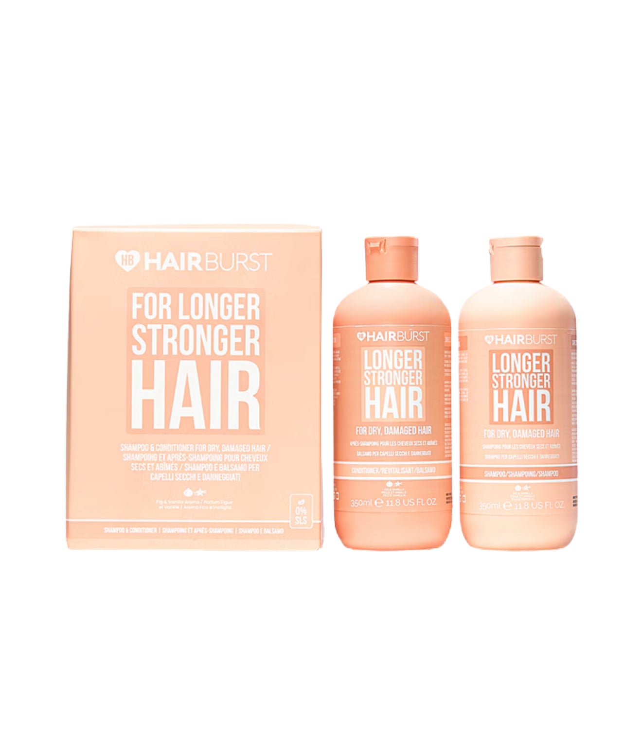 Hair Burst Shampoo & Conditioner for Dry & Damaged Hair