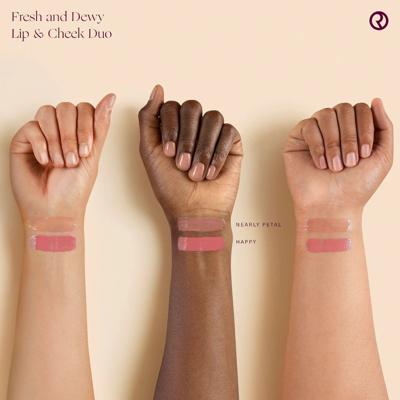 Rarebeauty Fresh and Dewy Lip & Cheek Duo