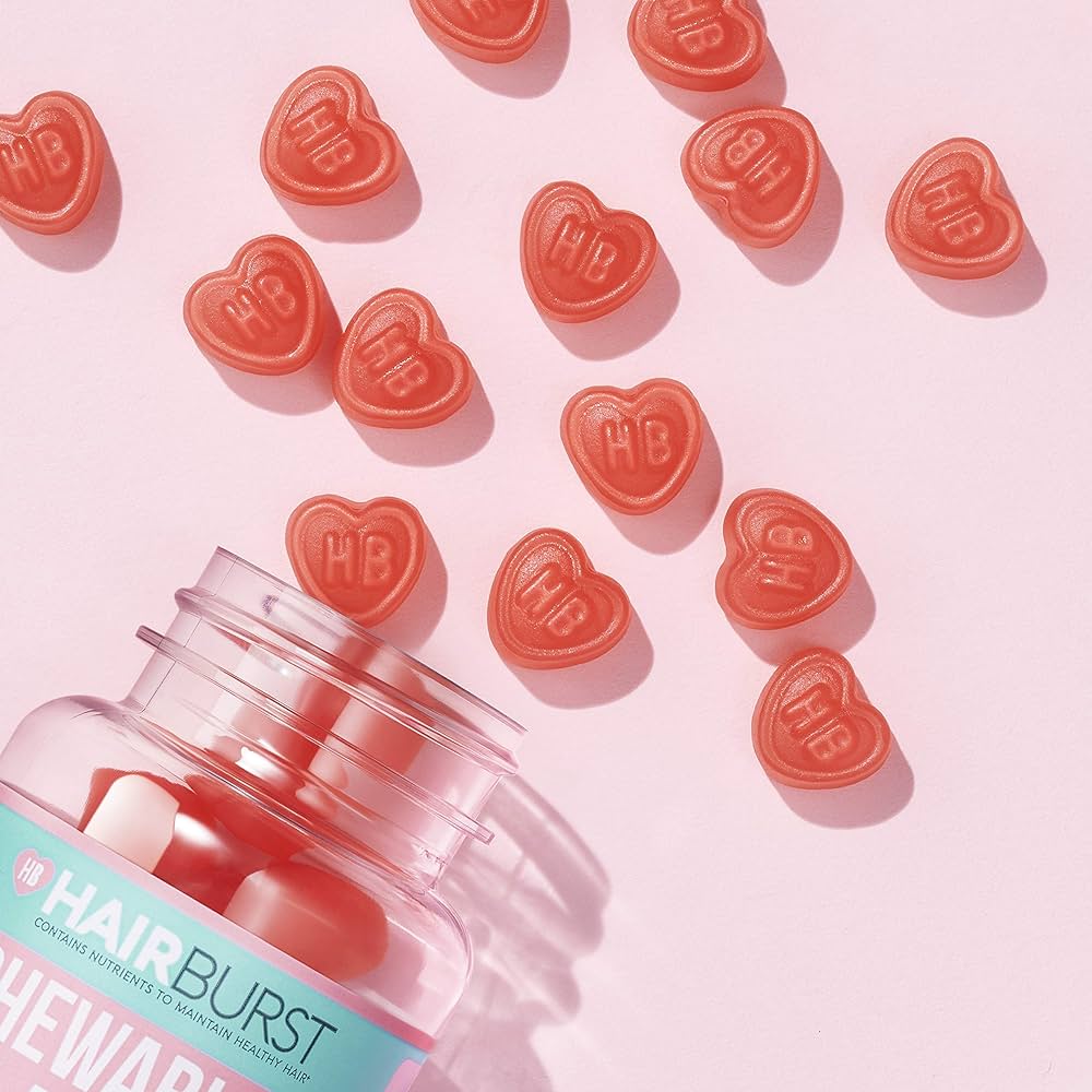 Hair Burst Chewable Hair Vitamins 60pes