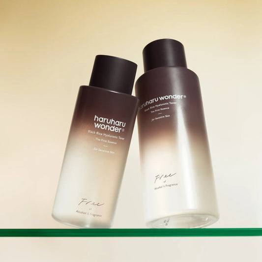 HARUHARU Wonder Black Rice Hyaluronic Toner for Sensitive Skin