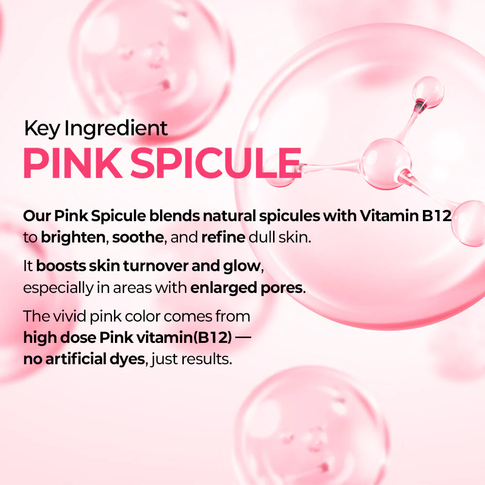 DR.MELAXIN calcium Cyano Pink Spicule Serum