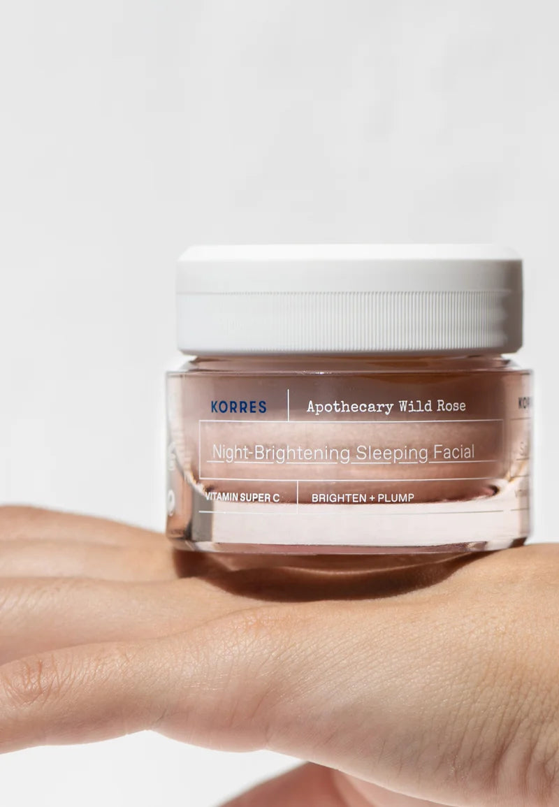 KORRES APOTHECARY WILD ROSE NIGHT- BRIGHTENING SLEEPING FACIAL
