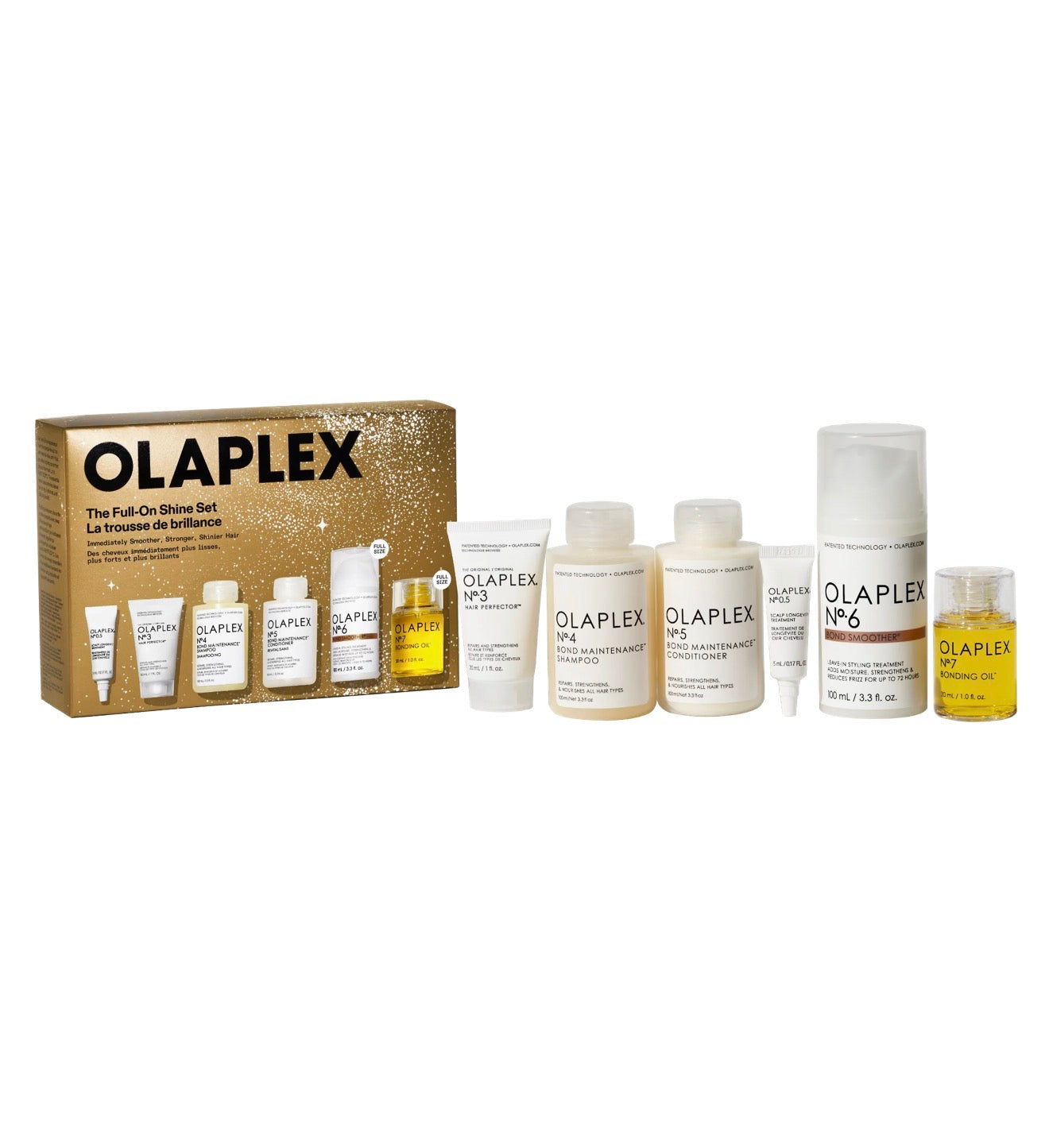 OLAPLEX THE FULL-ON SHINE SET