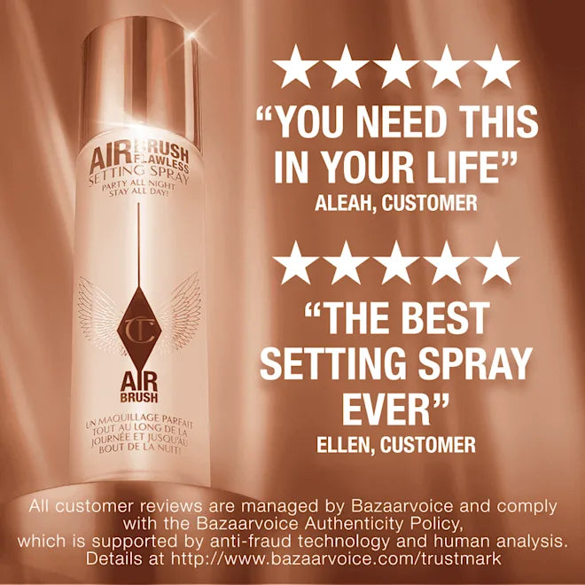 CHARLOTTE TILBURY AIRBRUSH FLAWLESS MINI SETTING SPRAY