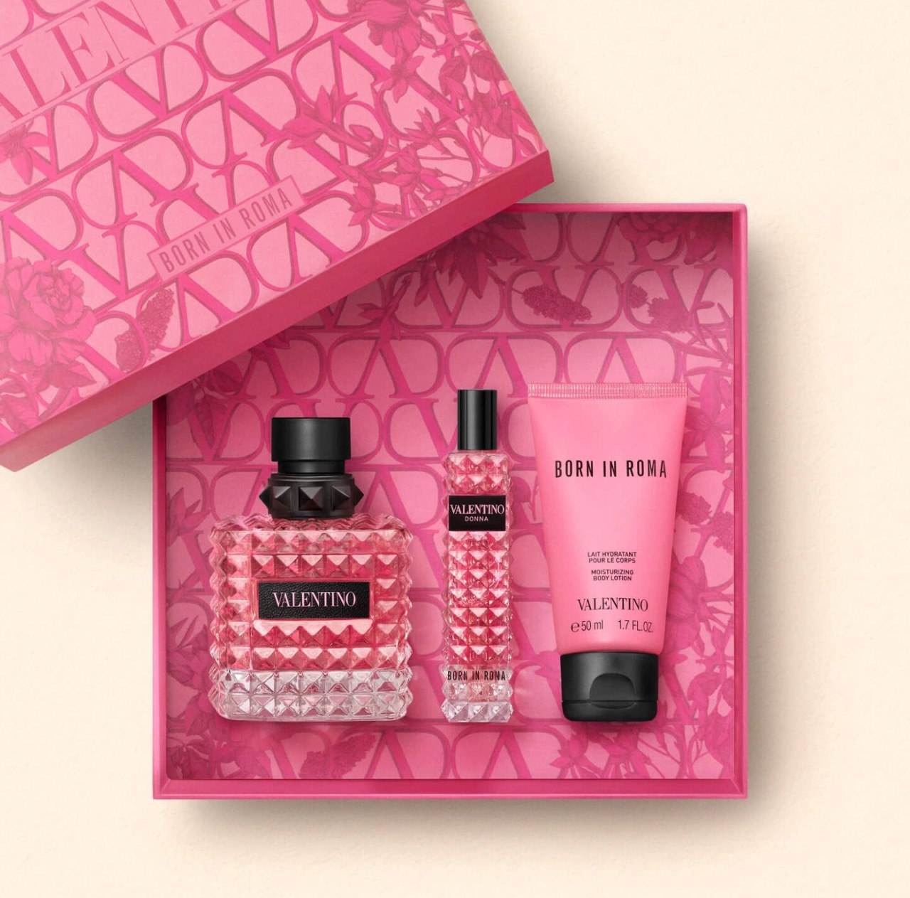 Valentino Donna Born in Roma Pink Gift Set