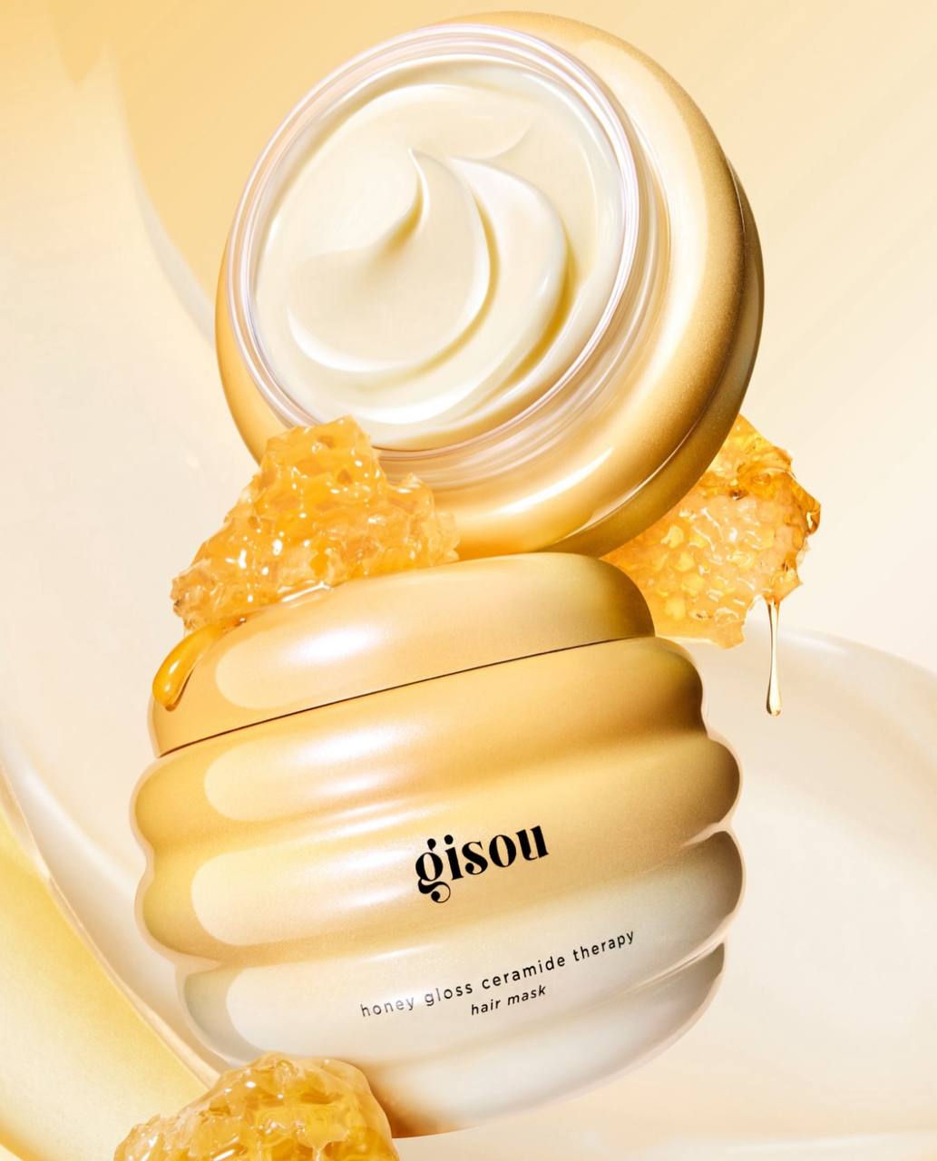 Gisou Honey Gloss Ceramide Therapy Hydrating Hair Mask