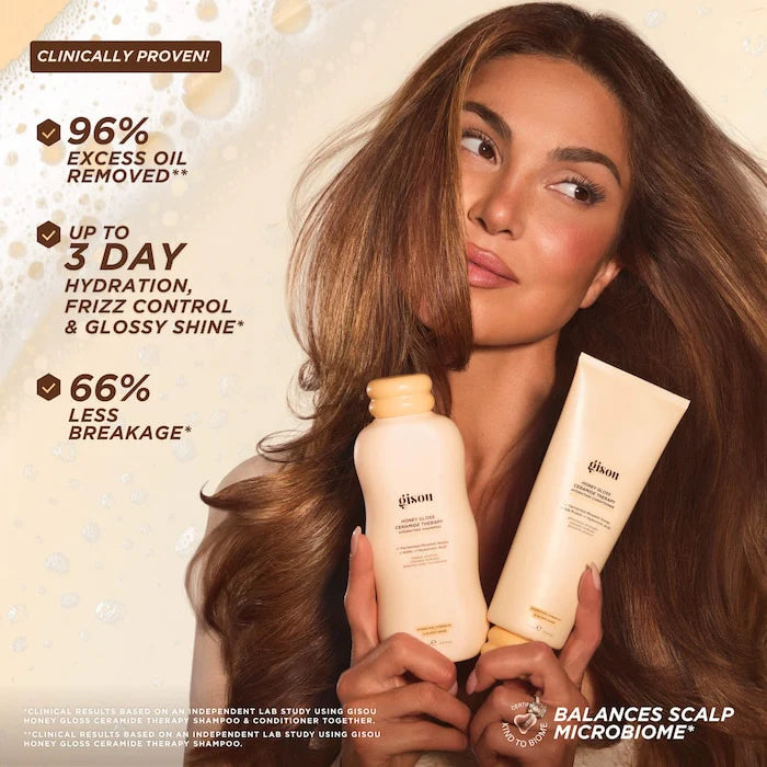 GISOU Honey Gloss Ceramide Therapy Hydrating Shampoo