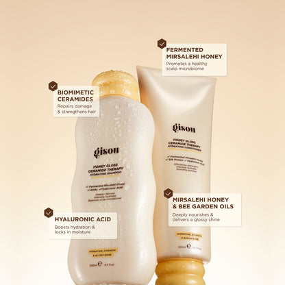 GISOU Honey Gloss Ceramide Therapy Hydrating Shampoo