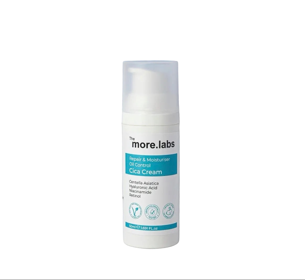 THE MORE.LABS Repair & Moisturiser Cica Cream