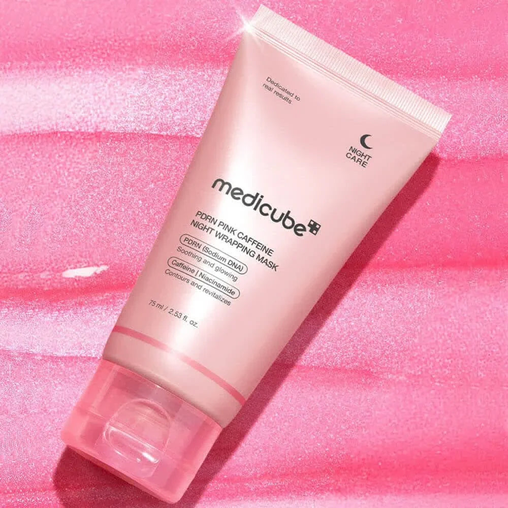 MEDICUBE PDRN Caffeine Overnight Wrapping Peel Off Facial Mask