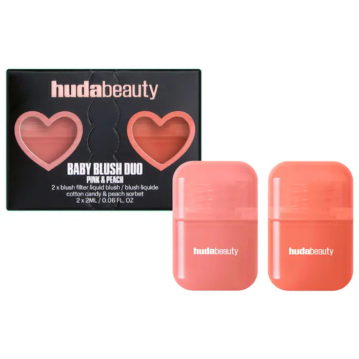 Hudabeauty Mini Baby Blush Duo Set