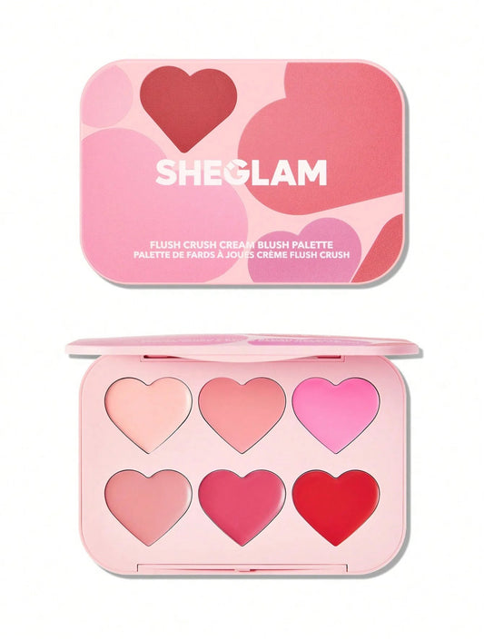 Sheglam Flush Crush Cream Blush Palette