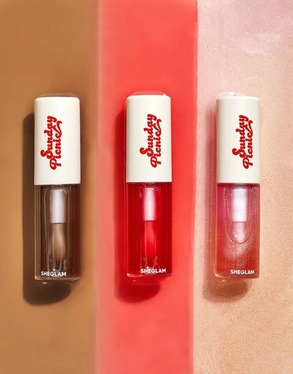SHEGLAM SUNDAY PICNIC LAYER CAKE LIP OIL SET