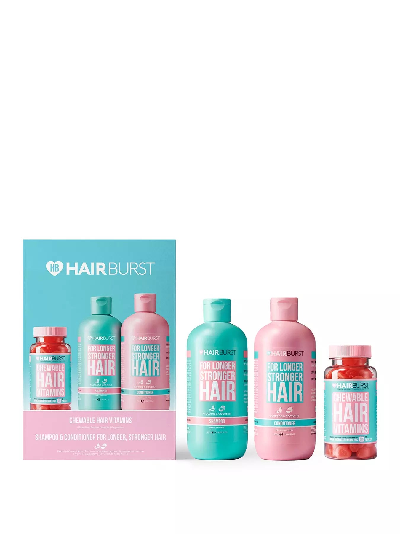 Hair Burst The Chewable Hair Growth Starter Kit