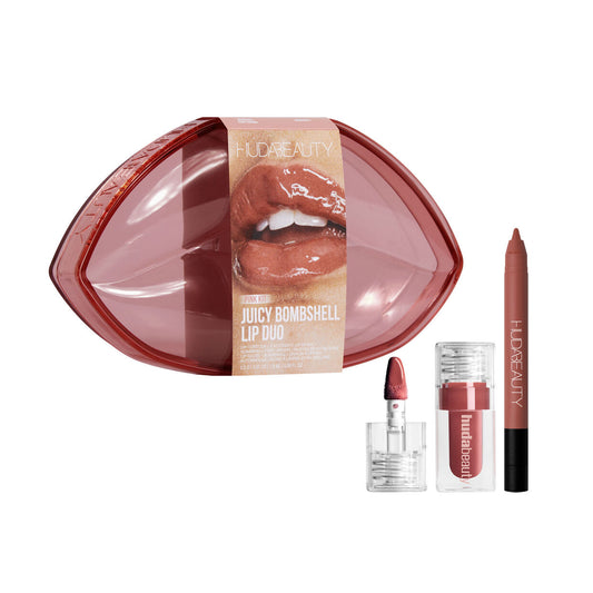 hudabeauty Juicy Bombshell Lip Duo