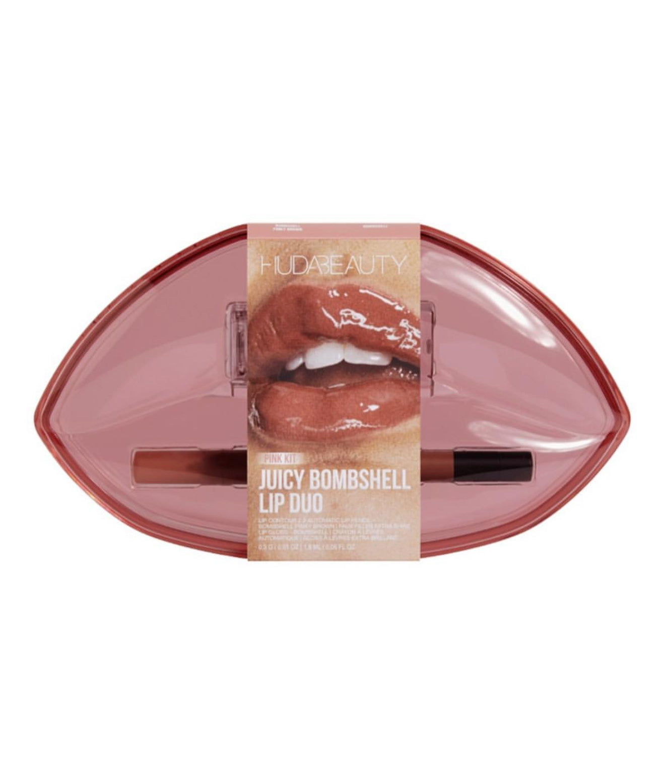 hudabeauty Juicy Bombshell Lip Duo
