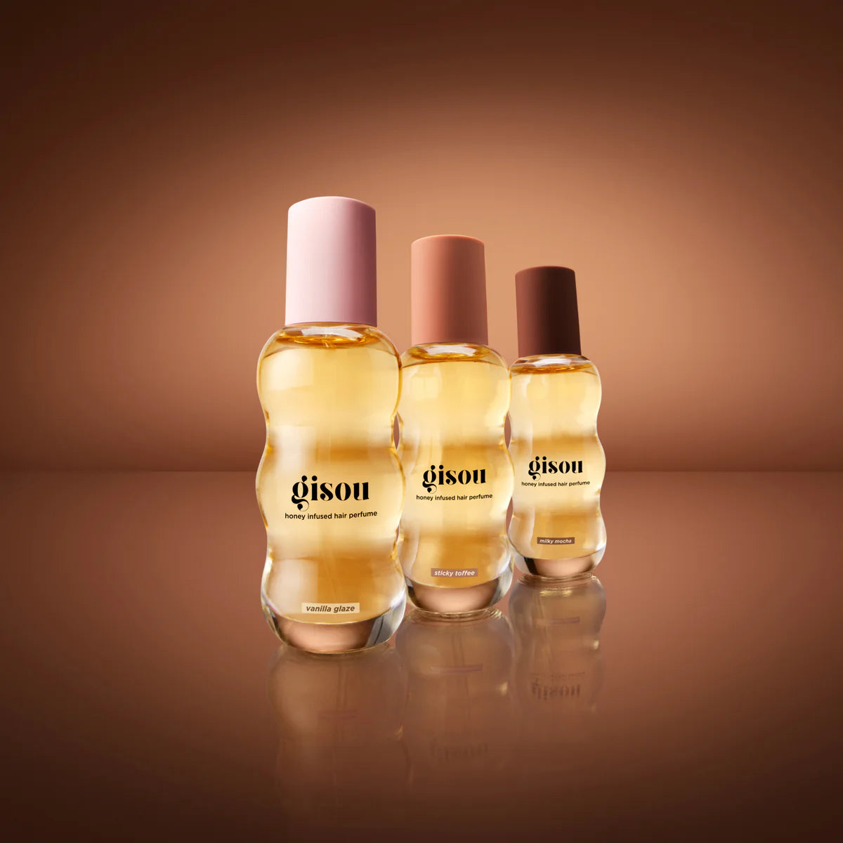 GISOU GLAZED SCENTS TRIO BUNDLE