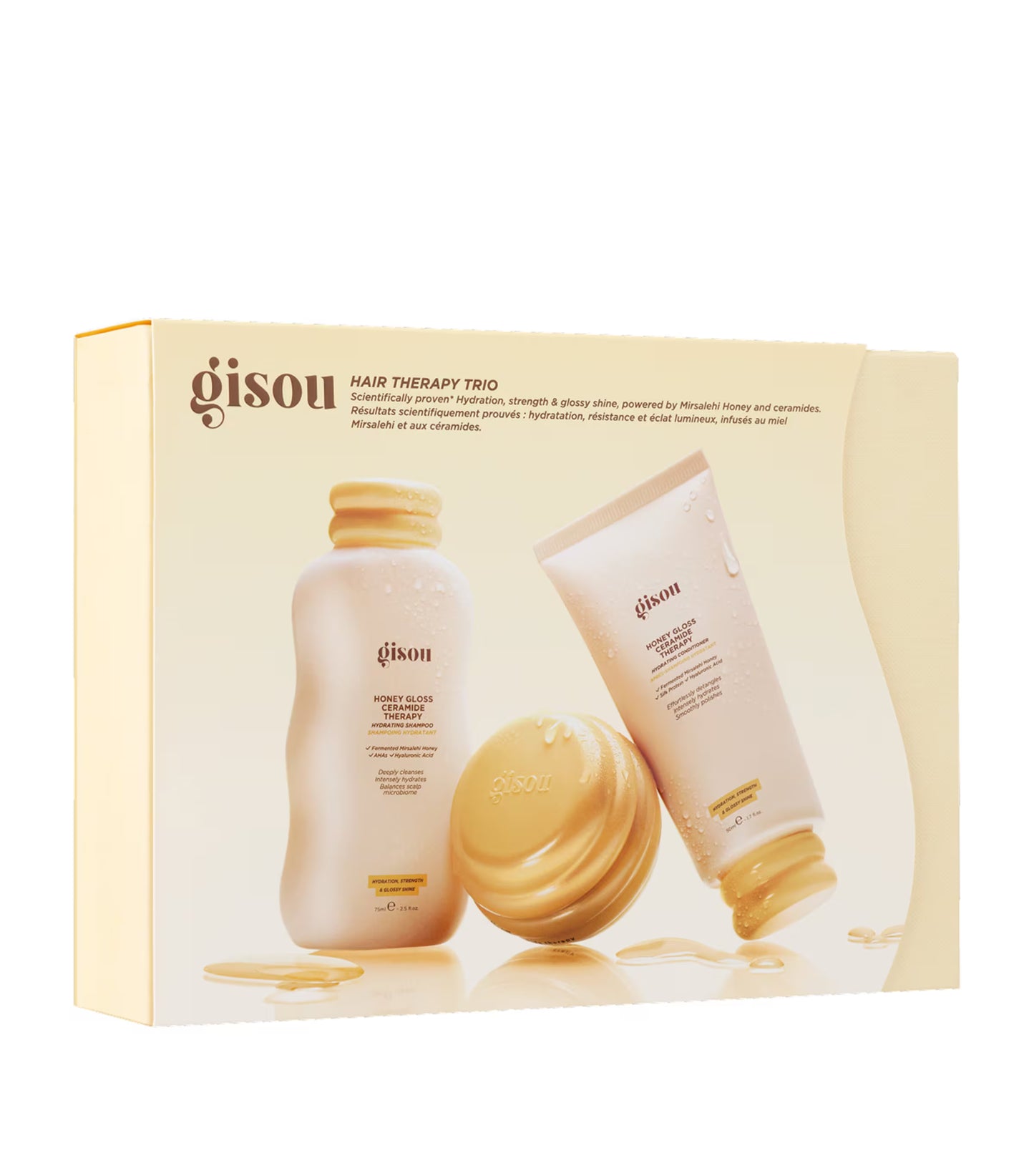 GISOU MINI HAIR THERAPY TRIO