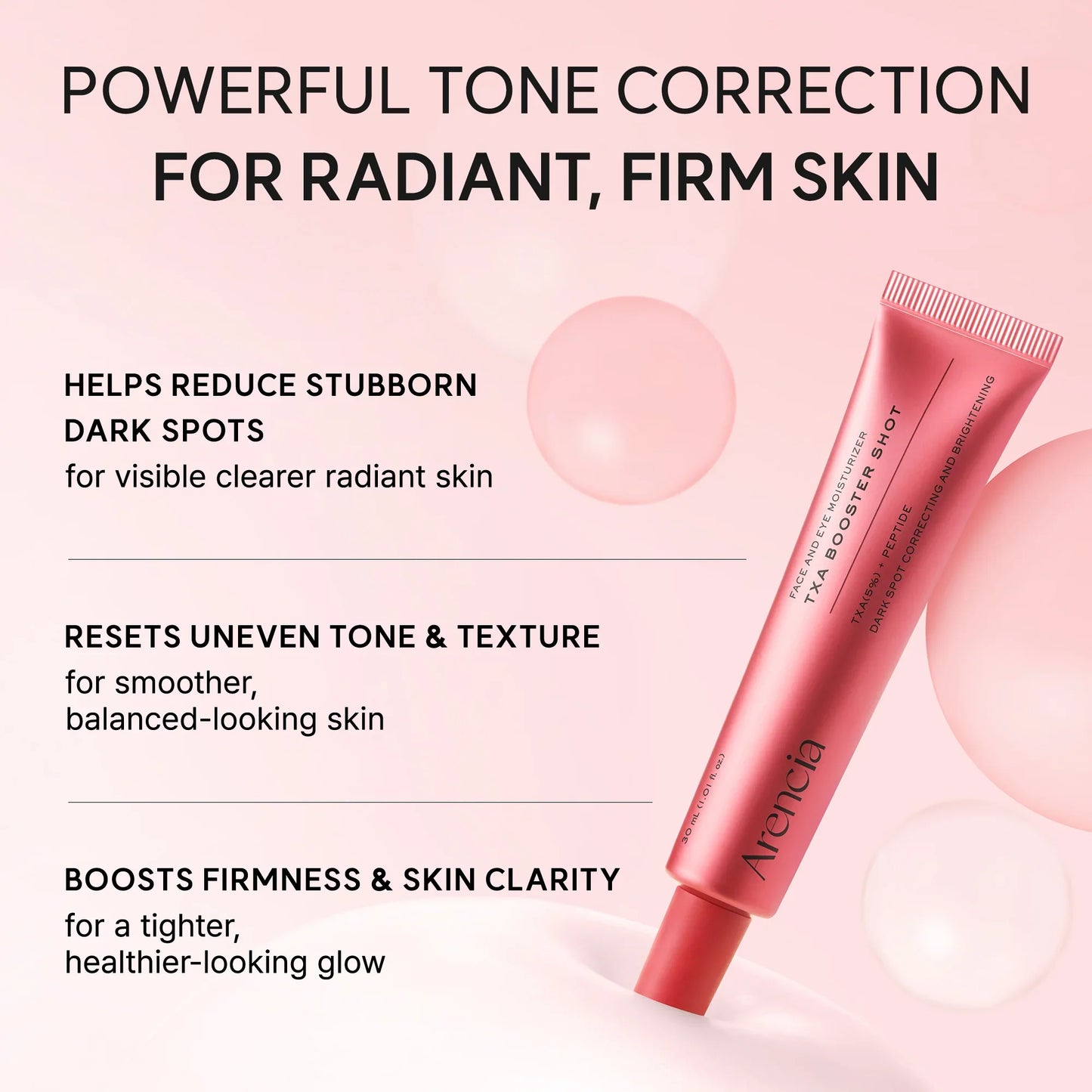 TXA Booster Shot Face and Eye Moisturizer DARK SPOT