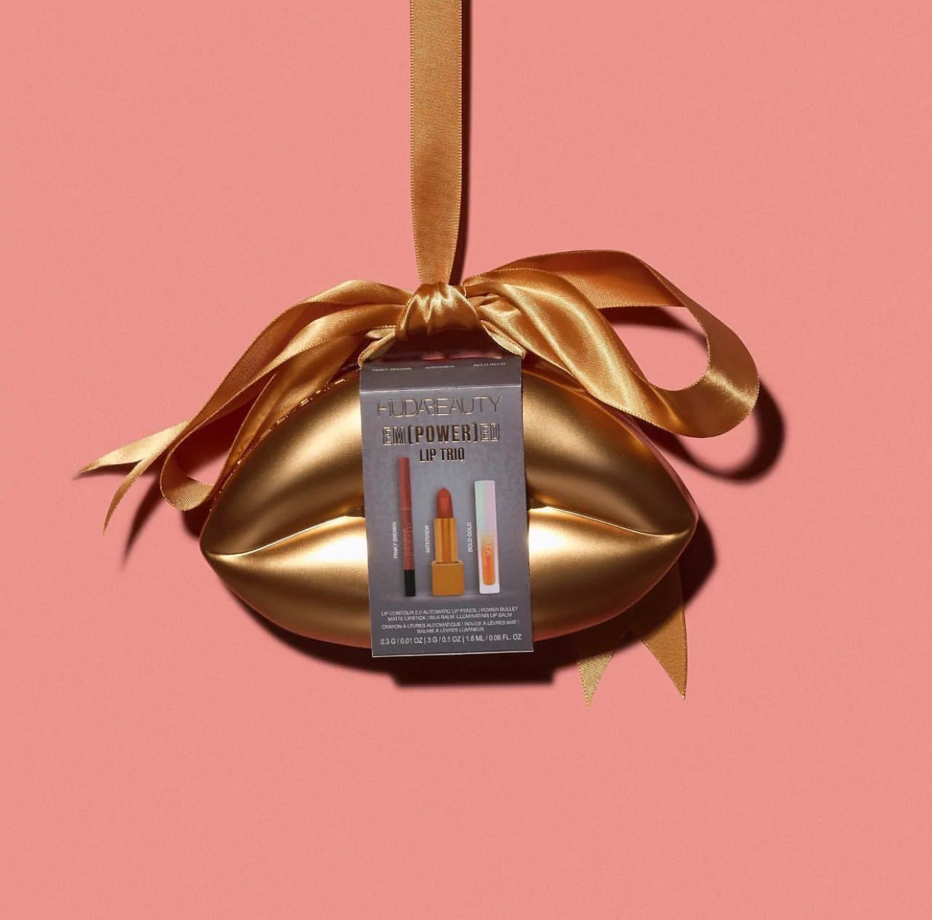 Huda beauty Empowered Lip Trio Set