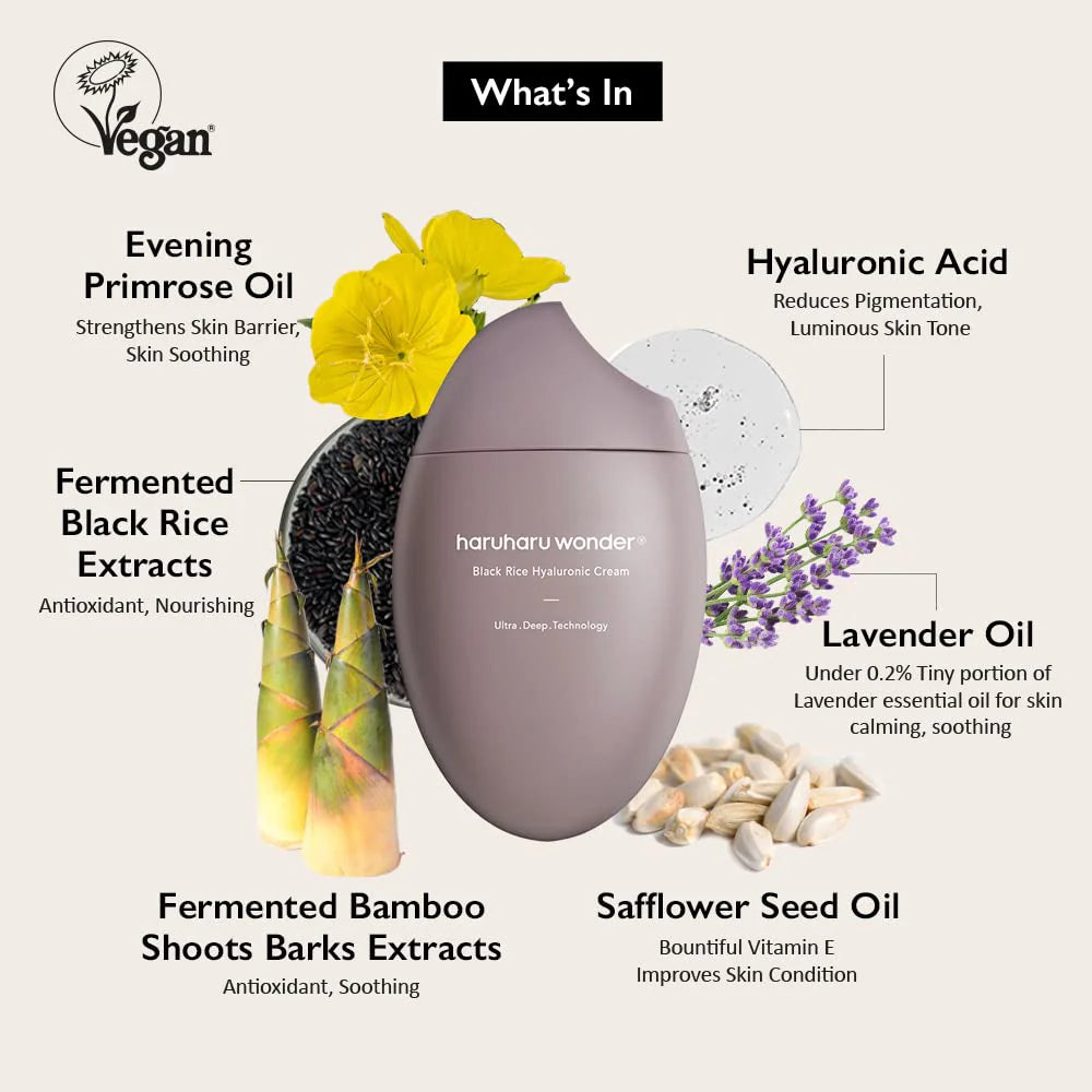 HARUHARU wonder Black Rice 10 Hyaluronic Cream