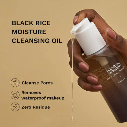 HARUHARU Wonder Black Rice Moisture Cleansing Oil