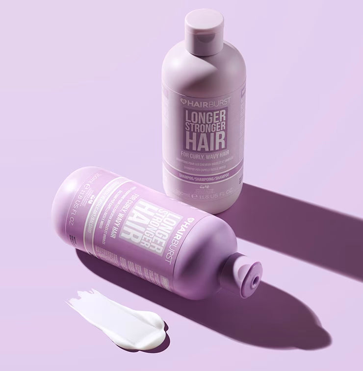 Hair Burst Shampoo & Conditioner for Curly and Wavy Hair