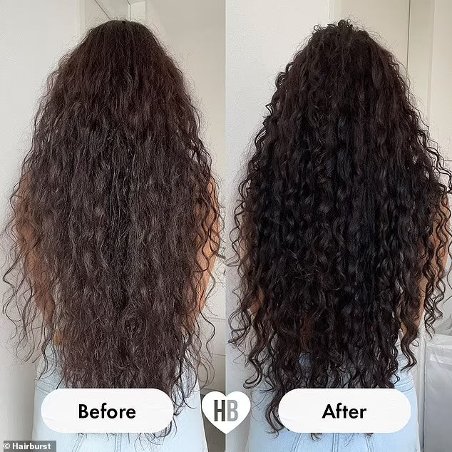 Hair Burst Shampoo & Conditioner for Curly and Wavy Hair