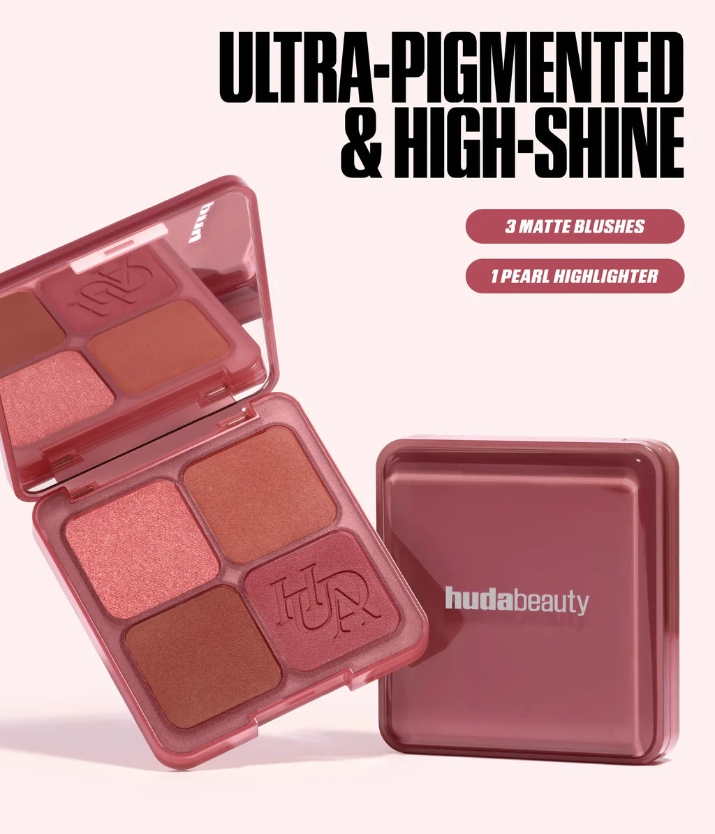 HUDA BEAUTY Blush Filter Blurring Blushlighters Palette