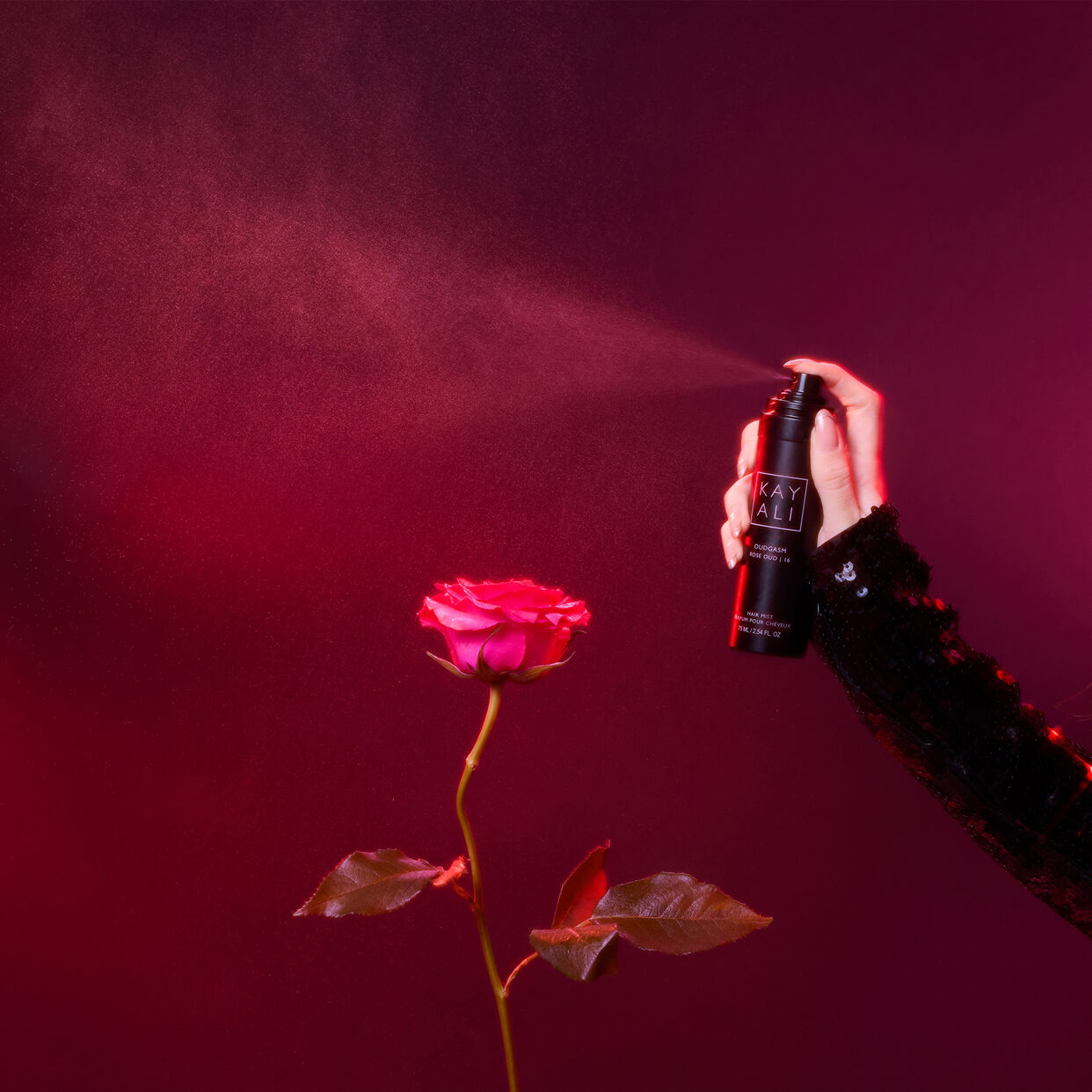 KAYALI Oudgasm Rose Oud | 16 Hair Mist