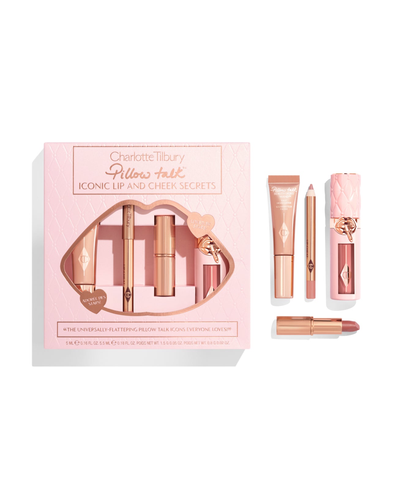 Charlotte Tilbury Pillow Talk Iconic Lip And Cheek Secrets
