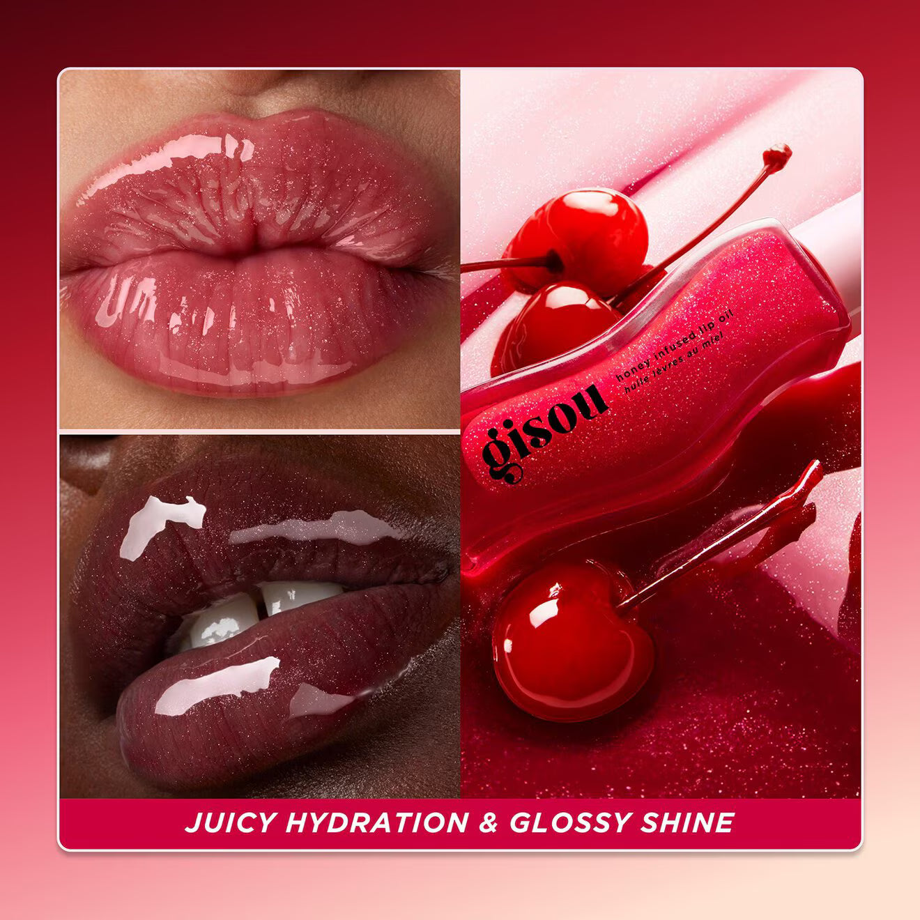 Gisou Honey Infused Hydrating Lip Oil