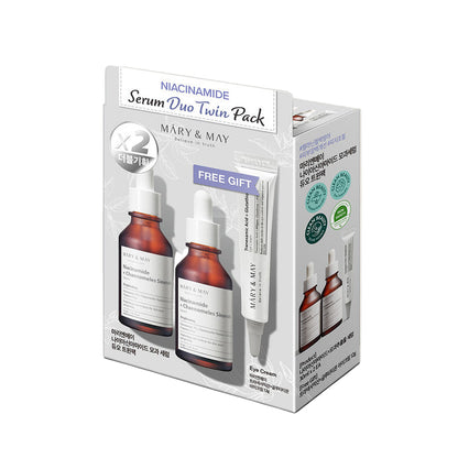 MARY & MAY Niacinamide Serum Suo Twin Pack
