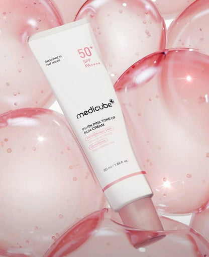 MEDICUBE PDRN Pink Tone Up Sun Cream