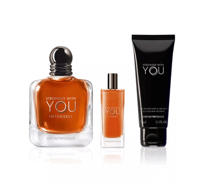 GIORGIO ARMANI STRONGER WITH YOU INTENSELY GIFT SET
