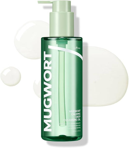 ISNTREE mugwort calming deep cleansing oil