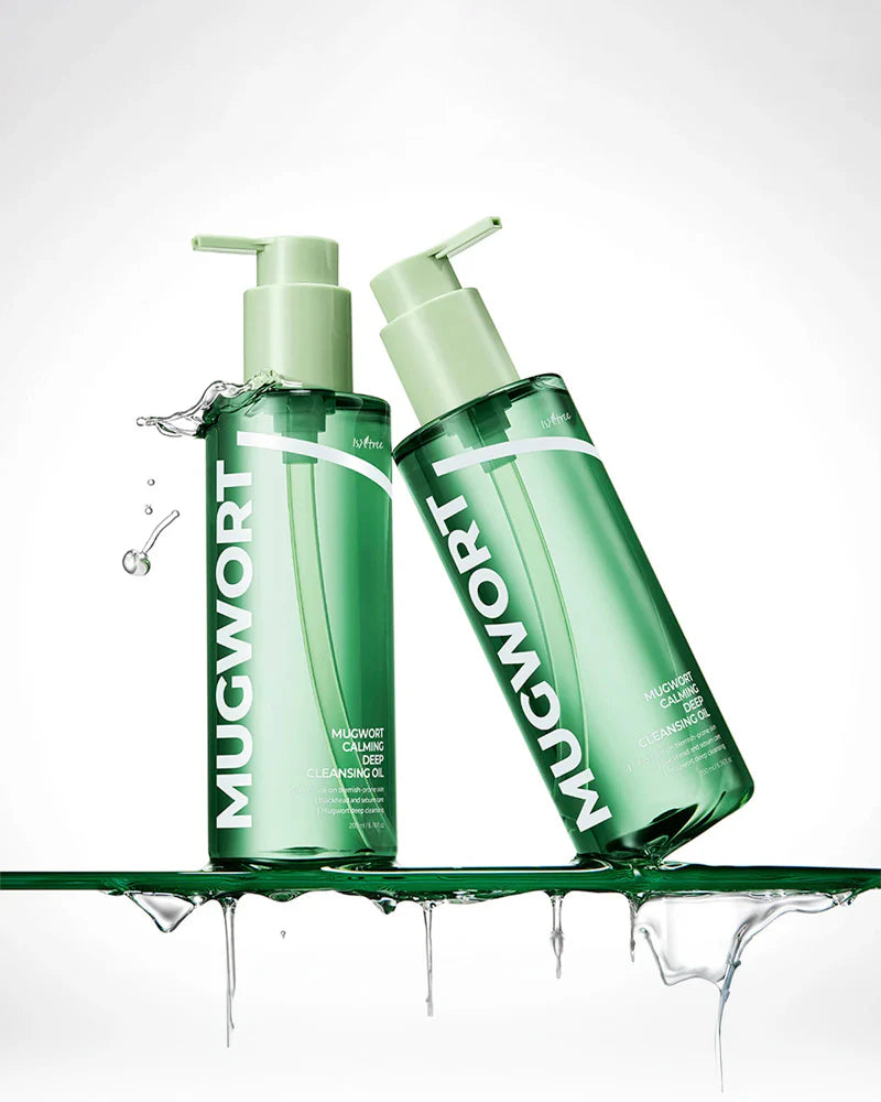 ISNTREE mugwort calming deep cleansing oil