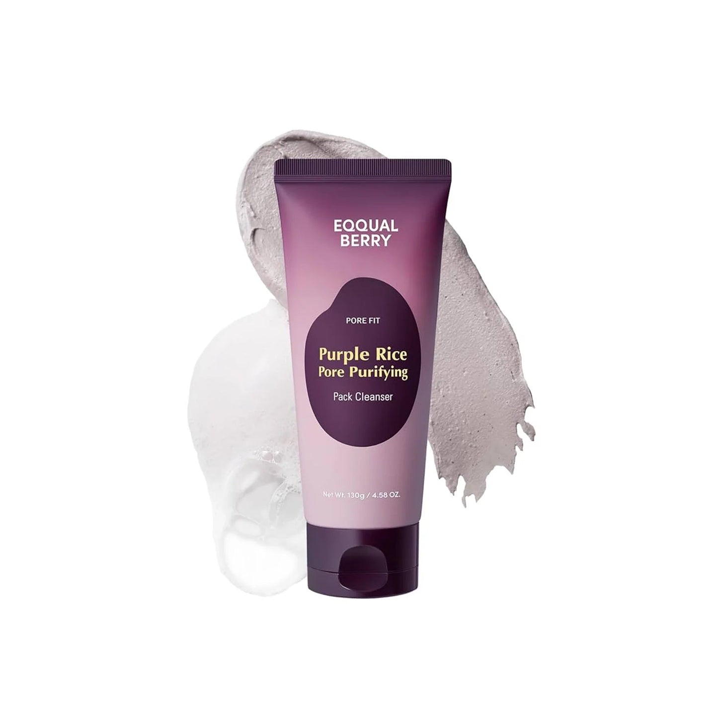 EQQUALBERRY Purple Rice Pore Purifying Pack Cleanser