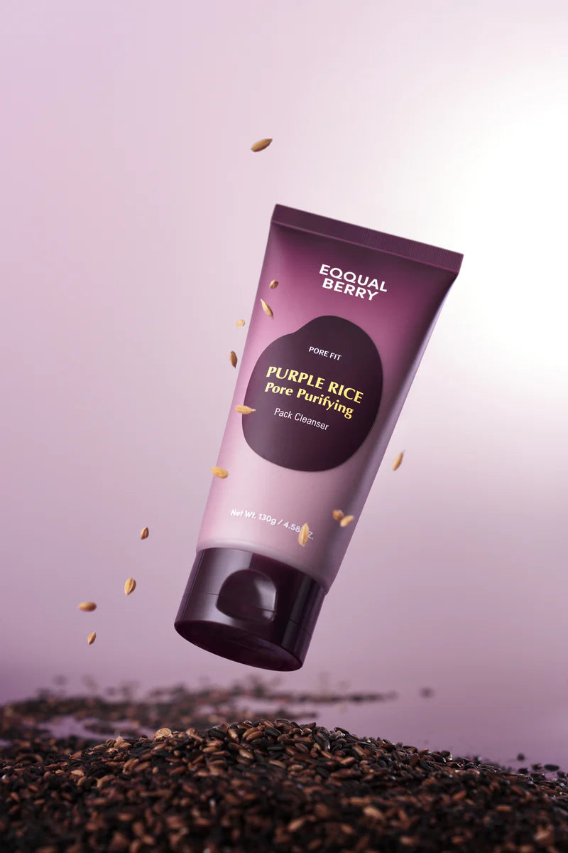 EQQUALBERRY Purple Rice Pore Purifying Pack Cleanser