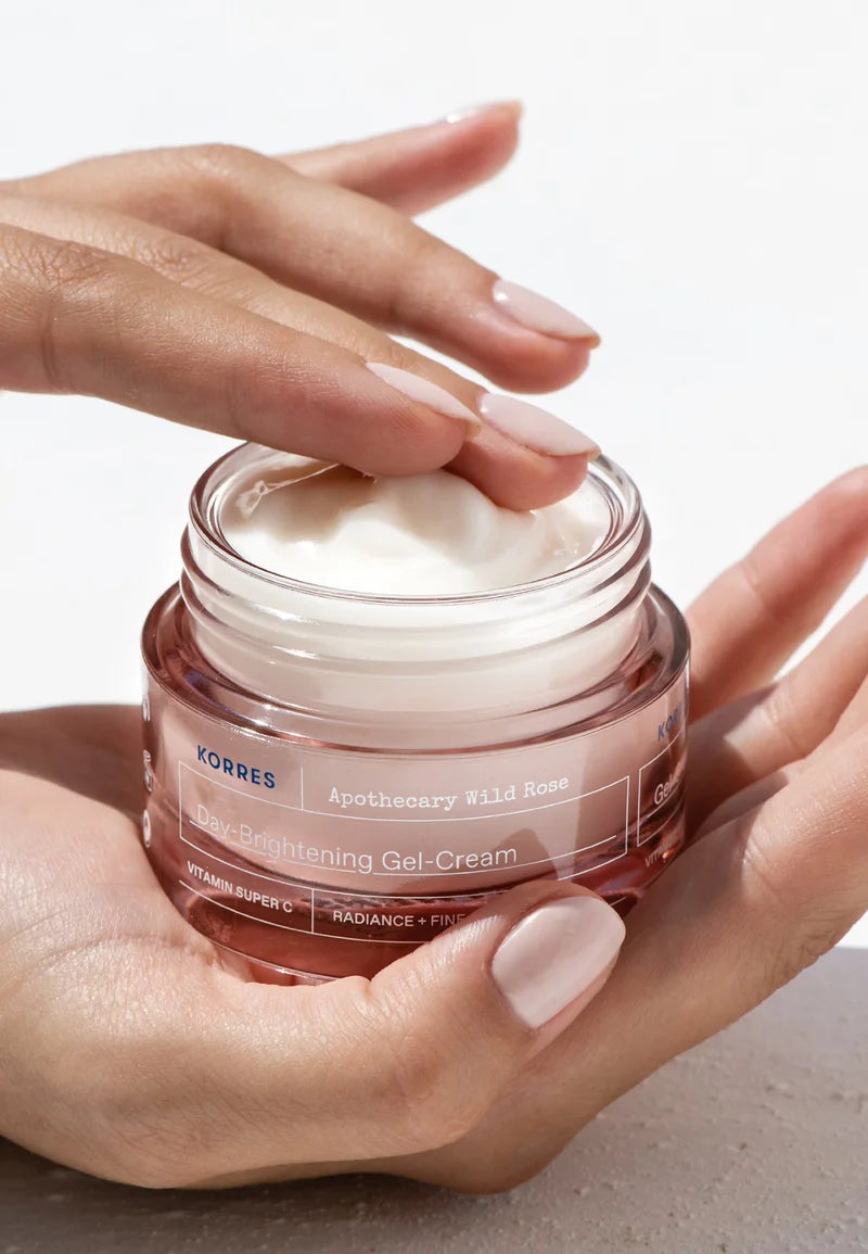 KORRES APOTHECARY WILD ROSE DAY-BRIGHTENING GEL - CREAM