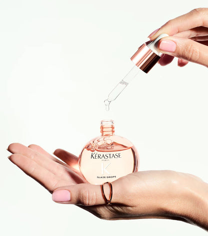 KÉRASTASE GLOSS ABSOLU GLAZE DROPS HIGH-GLOSS LIGHTWEIGHT HAIR OIL