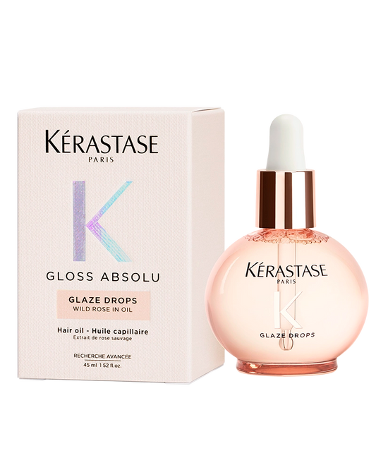 KÉRASTASE GLOSS ABSOLU GLAZE DROPS HIGH-GLOSS LIGHTWEIGHT HAIR OIL