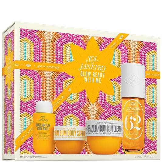 SOL DE JANEIRO GLOW READY WITH ME BUM BUM BODY ROUTINE SET
