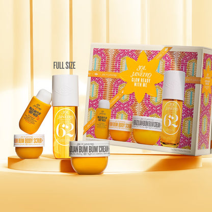 SOL DE JANEIRO GLOW READY WITH ME BUM BUM BODY ROUTINE SET