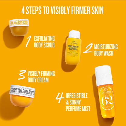 SOL DE JANEIRO GLOW READY WITH ME BUM BUM BODY ROUTINE SET