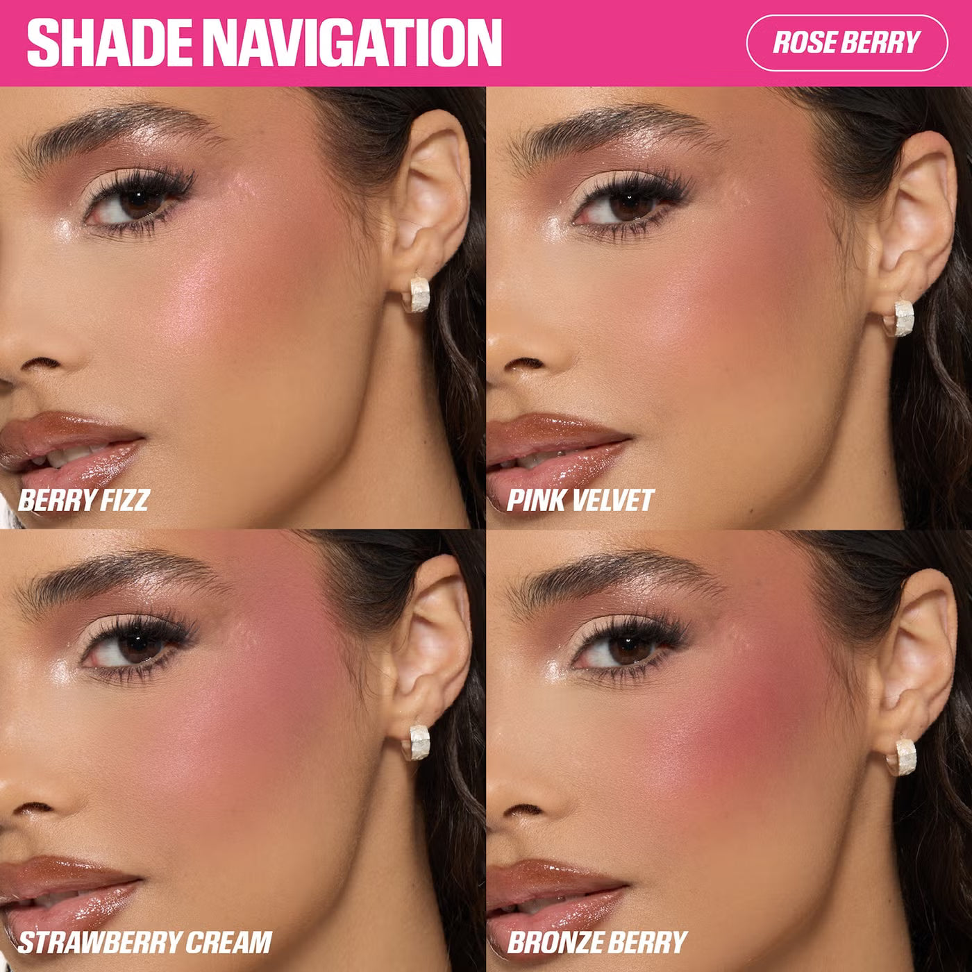 HUDA BEAUTY Blush Filter Blurring Blushlighters Palette