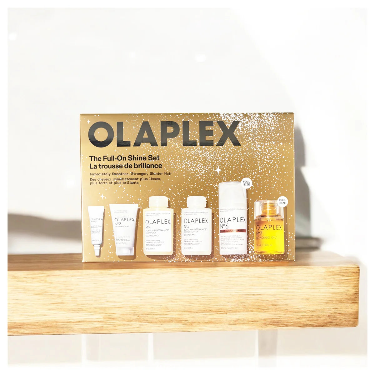 OLAPLEX THE FULL-ON SHINE SET
