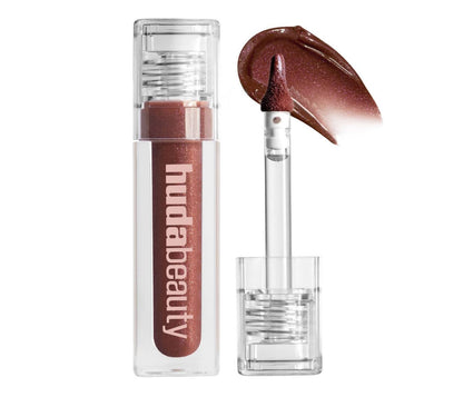 Huda Beauty Icy Nude FAUX FILLER Lip Gloss