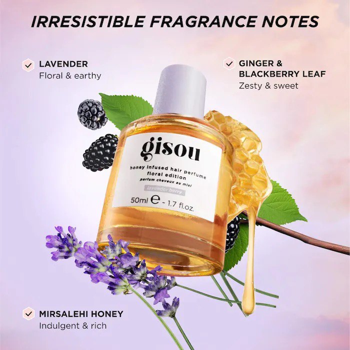 Gisou  Honey Infused Hair Perfum | Lavender Berry