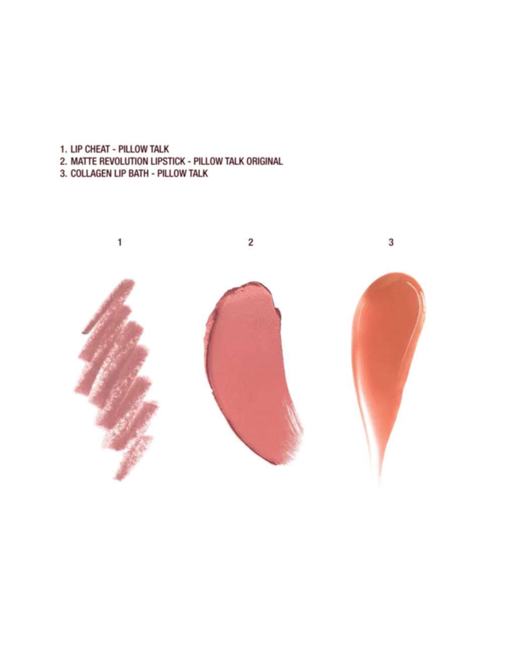 Charlotte Tilbury PILLOW TALK ICONIC MINI LIP KIT
